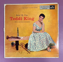 Load image into Gallery viewer, Teddi King - Bidin' My Time LP Vinyl Record (1956, RCA Victor LPM-1147)

