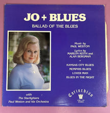 Load image into Gallery viewer, Jo Stafford - Jo + Blues Vinyl LP Record (1978, Corinthian, COR-114)
