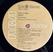 Load image into Gallery viewer, Lena Horne - A New Album (Vinyl LP, 1976, RCA) Canadian Pressing BGL1-1799
