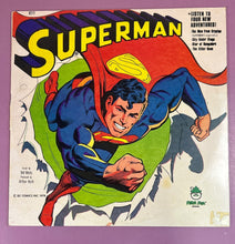 Load image into Gallery viewer, Superman Four New Adventures Vinyl LP Record Peter Pan 8211 DC Comics 1978
