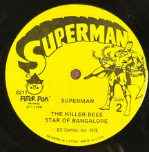 Load image into Gallery viewer, Superman Four New Adventures Vinyl LP Record Peter Pan 8211 DC Comics 1978

