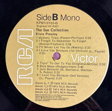 Load image into Gallery viewer, Elvis Presley - The Sun Collection Vinyl LP 1975 RCA KPM1 0153 Mono Canada
