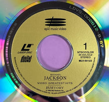 Load image into Gallery viewer, Michael Jackson - Video Greatest Hits HIStory LaserDisc LD 1995 NTSC
