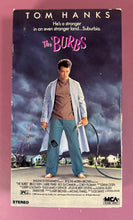 Load image into Gallery viewer, The 'Burbs VHS Tom Hanks Carrie Fisher 1989 MCA Home Video Comedy Movie

