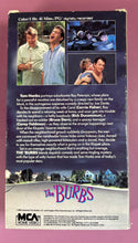 Load image into Gallery viewer, The 'Burbs VHS Tom Hanks Carrie Fisher 1989 MCA Home Video Comedy Movie
