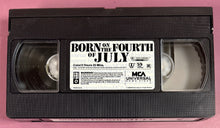 Load image into Gallery viewer, Born on the Fourth of July VHS (1989) Tom Cruise, Oliver Stone
