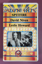 Load image into Gallery viewer, Movie Hits Spitfire VHS (1942) David Niven, Leslie Howard B&amp;W WWII Drama
