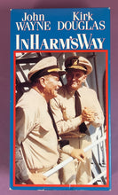 Load image into Gallery viewer, In Harm's Way (VHS, 1990, 2-Tape Set) John Wayne, Kirk Douglas, Paramount
