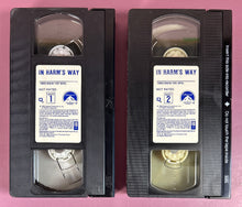 Load image into Gallery viewer, In Harm's Way (VHS, 1990, 2-Tape Set) John Wayne, Kirk Douglas, Paramount
