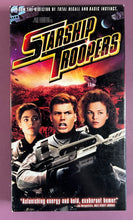 Load image into Gallery viewer, Starship Troopers VHS Tape (1997 Film) Sci-Fi Action Paul Verhoeven
