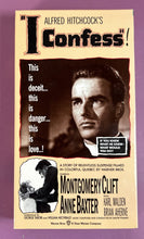 Load image into Gallery viewer, Alfred Hitchcock's I Confess VHS (1990) Montgomery Clift, Anne Baxter

