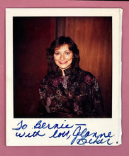 Load image into Gallery viewer, Jeanne Beker Autographed Polaroid Photo Canadian TV Fashion Journalist Signed
