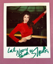 Load image into Gallery viewer, Nancy Tromm as Shania Twain Signed Autograph Type-1  Polaroid Photo Cosplay
