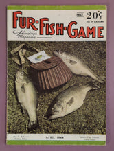 Load image into Gallery viewer, Lot of 3 Fur-Fish-Game Harding's Magazine Vintage 1944 Jan, Apr, Sep Issues
