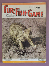 Load image into Gallery viewer, Lot of 4 Vintage Fur-Fish-Game Magazines 1940s (1945, 1947, 1948)
