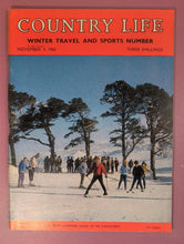 Load image into Gallery viewer, Lot of 3 Vintage Country Life Magazines November 1965 Travel Sports London
