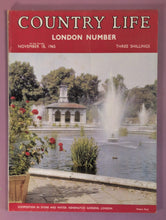 Load image into Gallery viewer, Lot of 3 Vintage Country Life Magazines November 1965 Travel Sports London
