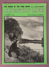 Load image into Gallery viewer, Lot of 3 Vintage Country Life Magazines - 1960, 1961, 1962
