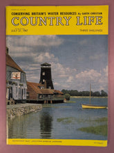Load image into Gallery viewer, Country Life Magazine July 27 1967, Langstone Harbour Hampshire Cover

