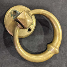 Load image into Gallery viewer, Brass Ring Door Knocker
