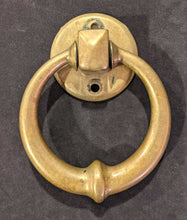 Load image into Gallery viewer, Brass Ring Door Knocker
