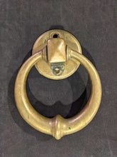 Load image into Gallery viewer, Brass Ring Door Knocker
