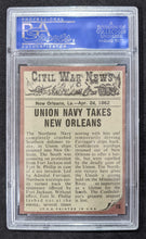 Load image into Gallery viewer, 1962 Civil War News Direct Hit #16 PSA NM - MT 8 Serial #31500851
