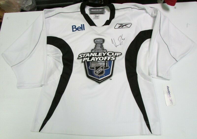 CCM Reebok 2010 Stanley Cup Playoffs NHL Hockey Jersey – Viktor Stålberg Signed