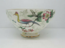 Load image into Gallery viewer, Vintage Coalport Bone China Open Sugar Bowl – Birds &amp; Bugs – Flora &amp; Fauna
