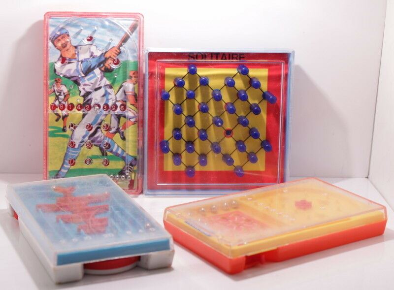 Lot of 4 Vintage Games - Solitaire