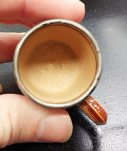 Load image into Gallery viewer, Vintage Demitasse China Cup w/ Sterling Silver Rim - Made in England
