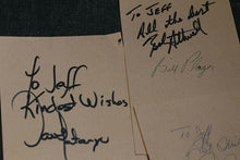 Load image into Gallery viewer, Lot of NHL Hockey Sports Autographs - Dick Redmond, Bill Plager
