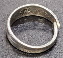 Load image into Gallery viewer, Community Silver Plate Flatware Piece Made Into Ring - Size 9
