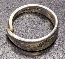 Load image into Gallery viewer, Community Silver Plate Flatware Piece Made Into Ring - Size 9

