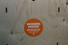 Load image into Gallery viewer, Modern Moose Owl Design Wooden Clock
