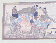 Load image into Gallery viewer, Vintage Framed Stevengraph - Woven Silk - The Good Old Days
