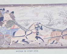 Load image into Gallery viewer, Vintage Framed Stevengraph - Woven Silk - The Good Old Days
