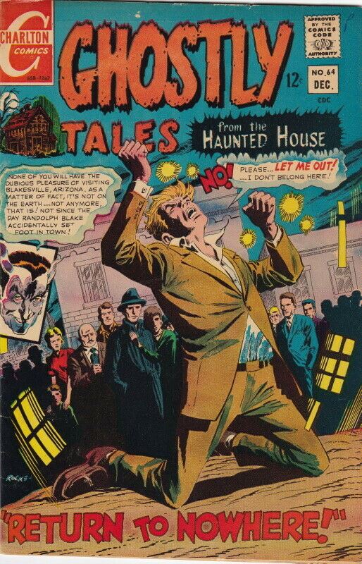 1967 Charlton Comics - Ghostly Tales #64 - VF - NM
