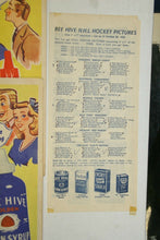 Load image into Gallery viewer, Bee Hive Corn Syrup Notebooks x 2 and a 1953 Picture List
