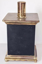 Load image into Gallery viewer, Vintage Brass, Tin &amp; Iron Music Box &amp; Decanter With The Appearance of a Clock
