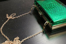 Load image into Gallery viewer, Green Acrylic Bag With Insert
