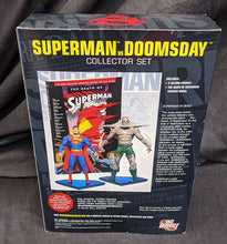 Load image into Gallery viewer, SUPERMAN vs. DOOMSDAY Collector Set - Figurines &amp; Graphic Novel  - NIB
