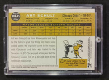 Load image into Gallery viewer, 2009 Topps Heritage Blue Ink Autograph #ROA-AS ART SCHULT
