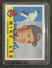Load image into Gallery viewer, 2009 Topps Heritage Blue Ink Autograph #ROA-ML MIKE LEE
