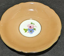 Load image into Gallery viewer, PARAGON, Double Warrant Fine Bone China Teacup &amp; Saucer - Peach &amp; Cabbage Rose
