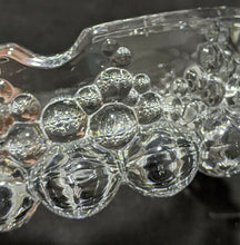 Load image into Gallery viewer, Glass Bubble Detail Deep Ashtray

