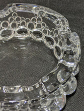 Load image into Gallery viewer, Glass Bubble Detail Deep Ashtray
