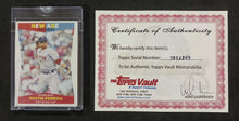 Load image into Gallery viewer, 2009 Topps Heritage New Age Performers Dustin Pedroia #NAP12 No Back COA 1/1
