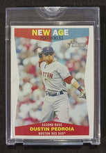 Load image into Gallery viewer, 2009 Topps Heritage New Age Performers Dustin Pedroia #NAP12 No Back COA 1/1
