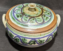 Load image into Gallery viewer, Hand Crafted Pottery Covered Serving Dish - Maker Unknown - Redware?
